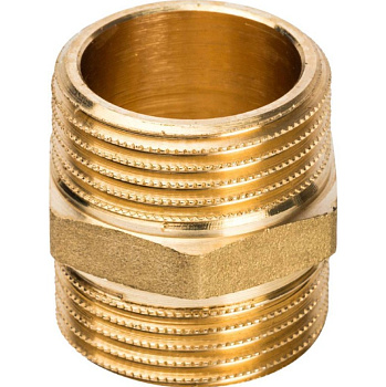 Ниппель Ду 25 (1") наружная резьба STOUT